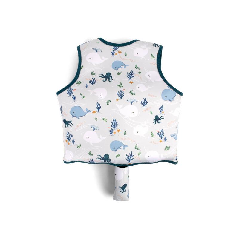 Gilet de natation 1-2 ans Les contes de Christian la Baleine FILIBABBA dos
