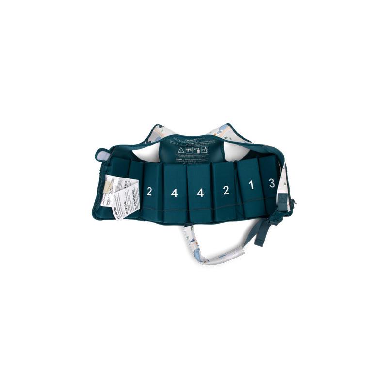 Gilet de natation 1-2 ans Les contes de Christian la Baleine FILIBABBA ceinture