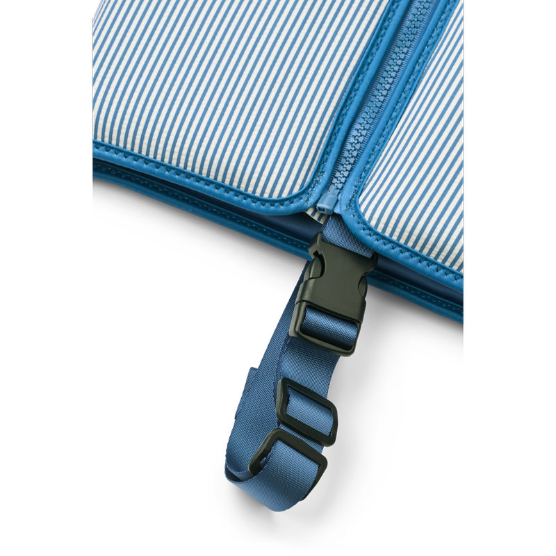 Gilet de natation Dove en seersucker 11-15 kg Rayures Riverside / Creme de la creme liewood zoom 2