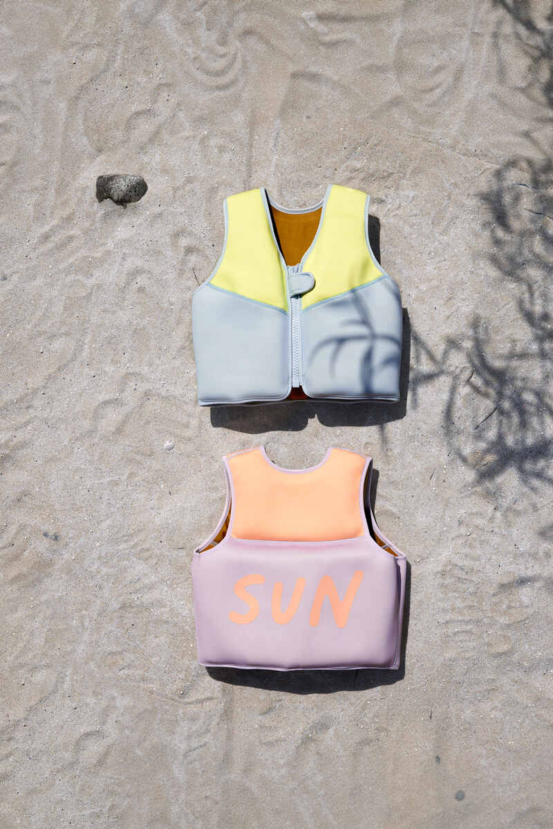 Gilet de natation lavande/abricot LASSIG lifestyle2