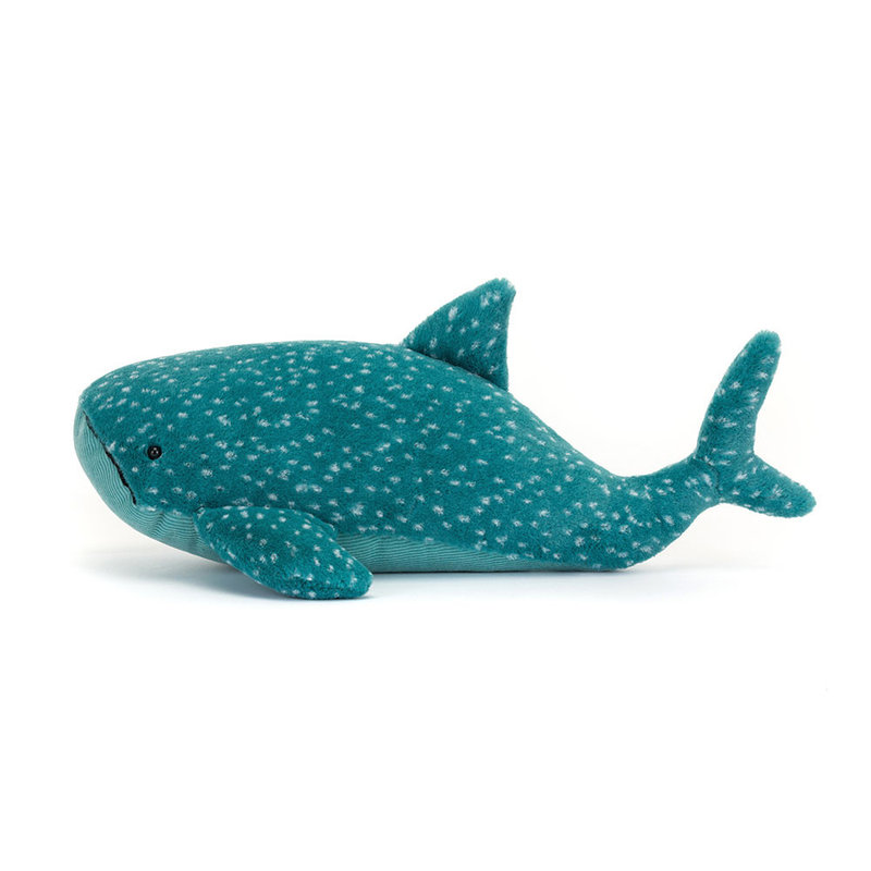 Gobfrey Whale Shark Jellycat profil