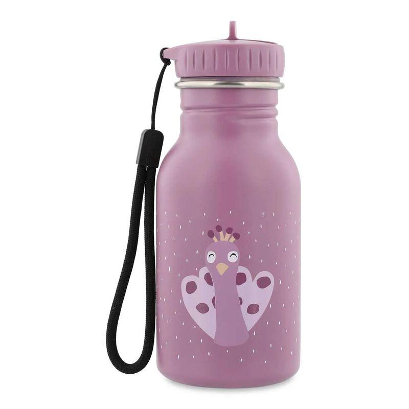 Gourde 350ml Mrs. Peacock TRIXIE produit avec anse