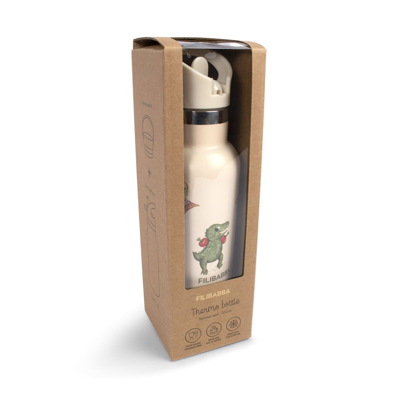 Gourde en acier inoxydable - Dino Beach Filibabba lifestyle