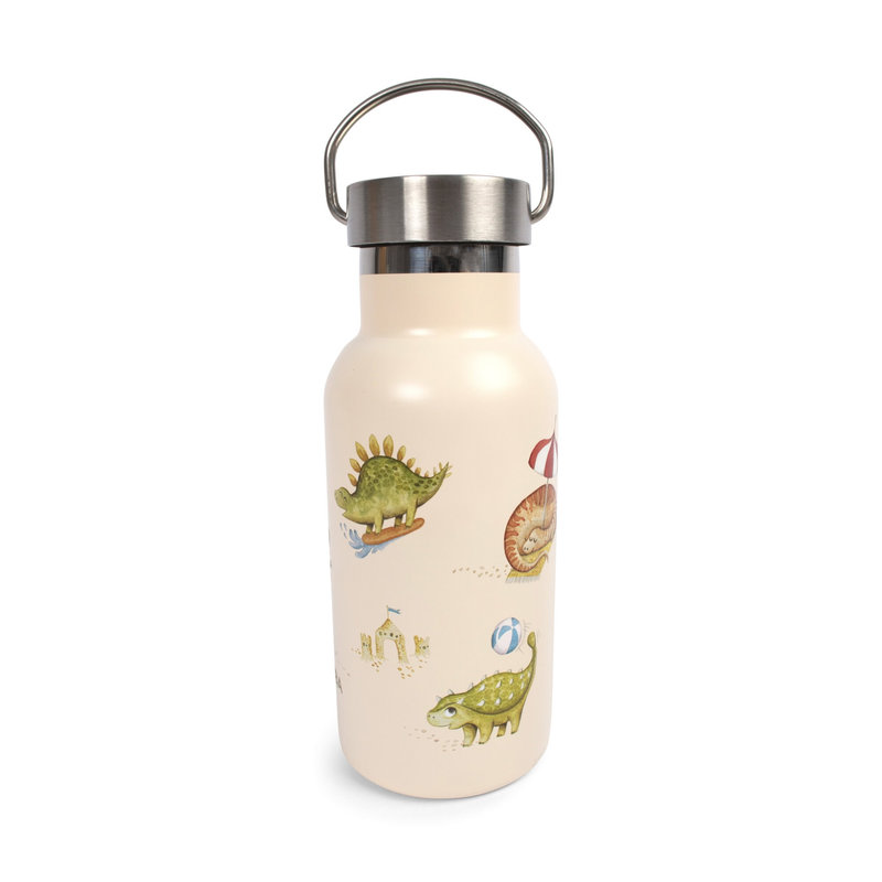 Gourde en acier inoxydable - Dino Beach Filibabba face 