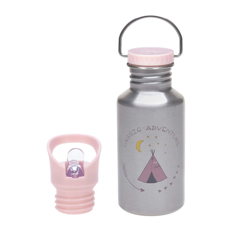 Gourde pour enfant inox Lassig Bouchon