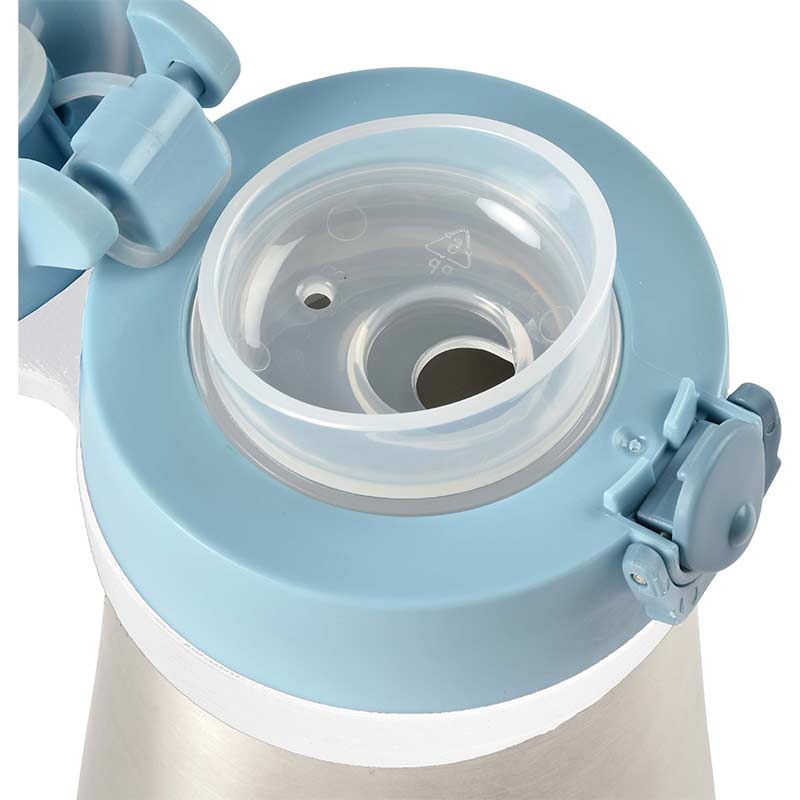 BEABA. Biberon/Tasse d'apprentissage /Gourde Bébé 2 en 1 Inox