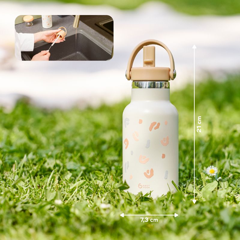 Gourde Inox Little Explorer Ivoire Babymoov informations 4