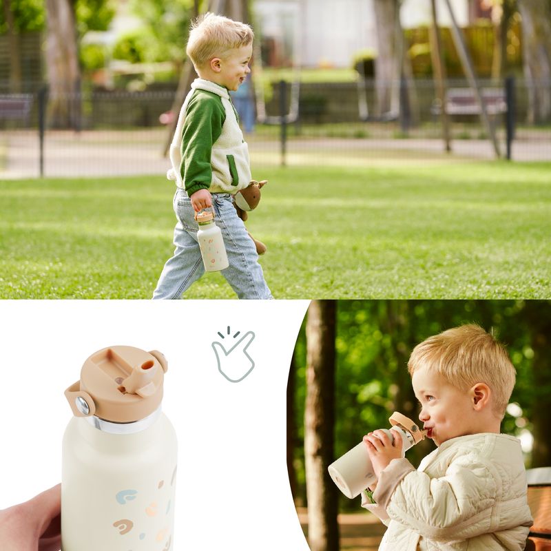 Gourde Inox Little Explorer Ivoire Babymoov informations 3