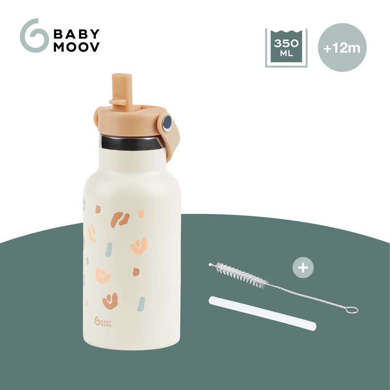 Gourde Inox Little Explorer Ivoire Babymoov informations 1