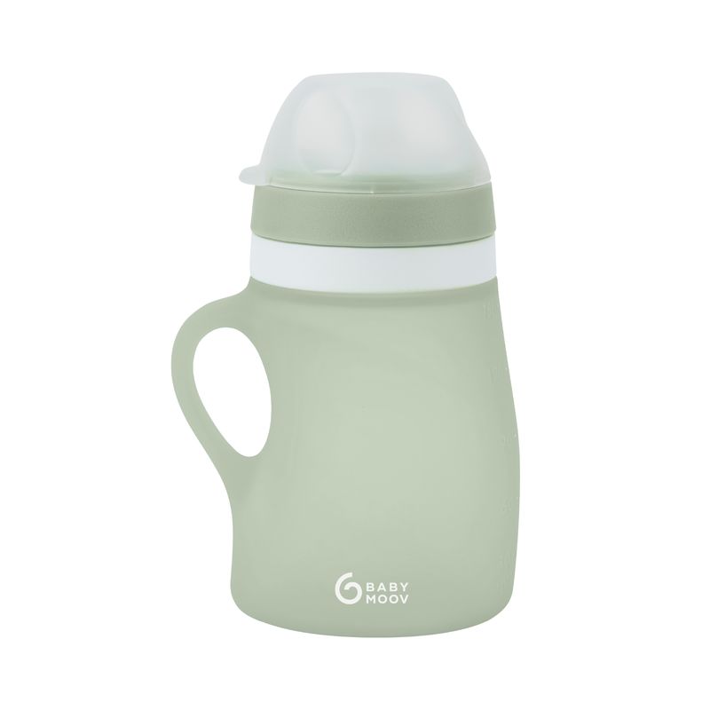 Gourde Silicone Green Babymoov produit