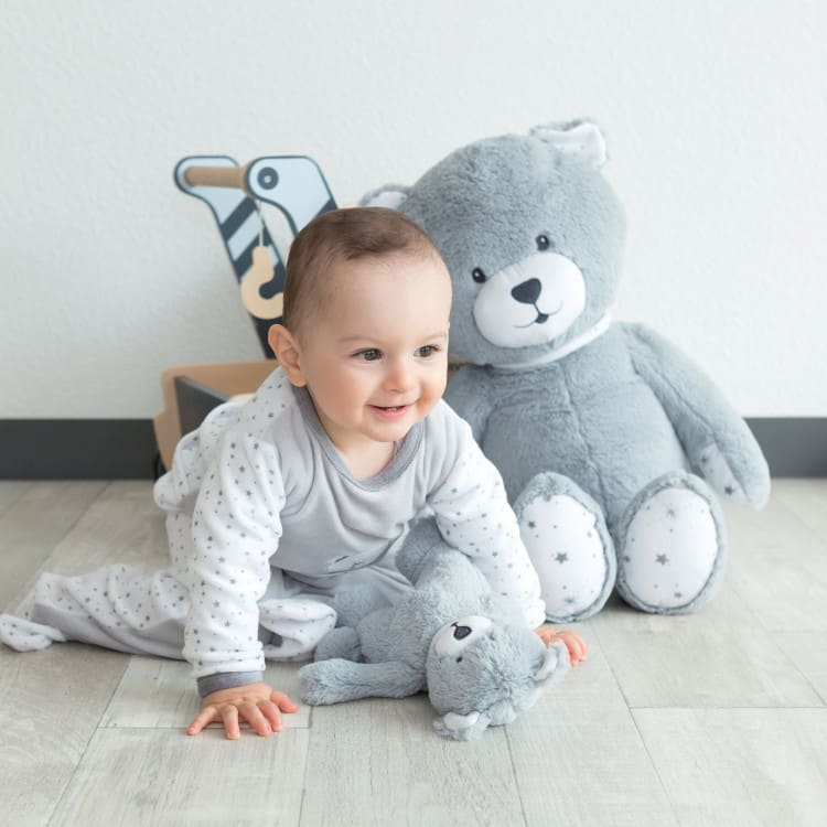 Gros Ours en peluche 70 cm pour enfants dès 3 ans