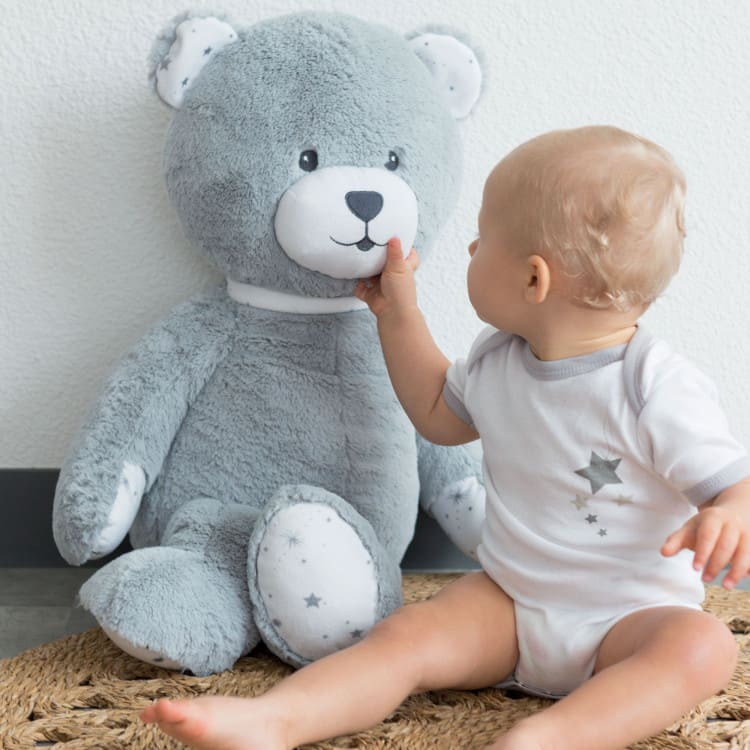 Grande Peluche N'Ours 70 cm Trois Kilos Sept Bébé