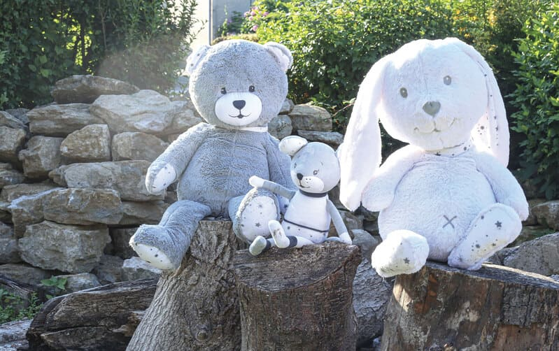 Grande Peluche N'Ours Trois Kilos Sept - Bambinou