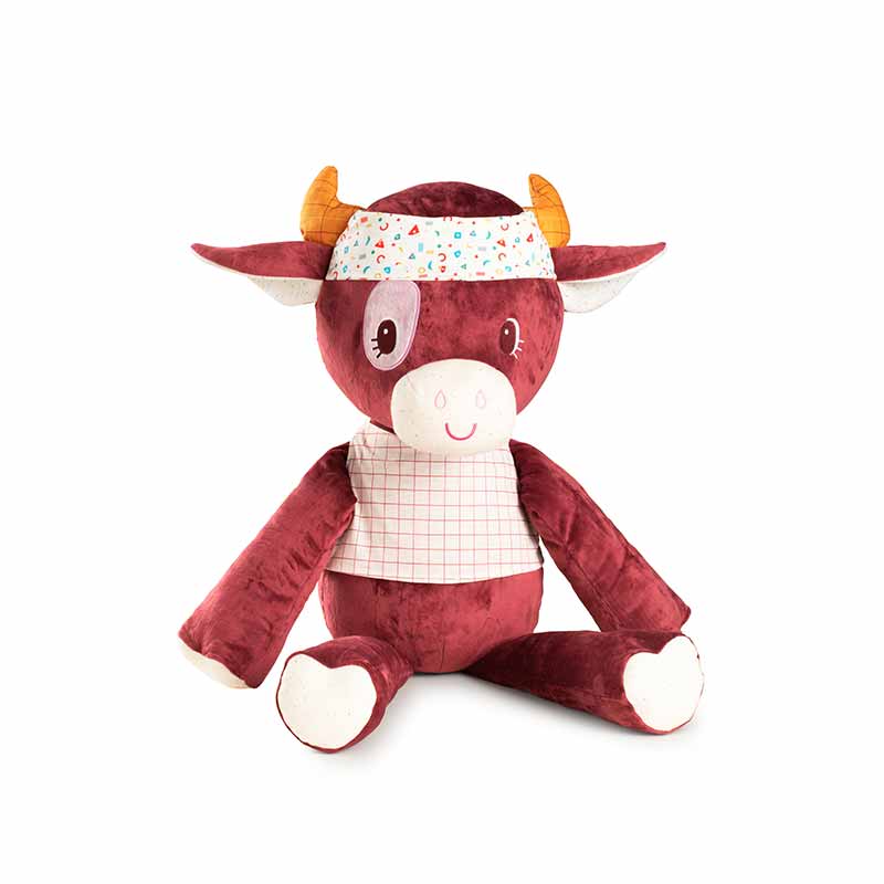 Grande peluche Rosalie la Vache Lilliputiens