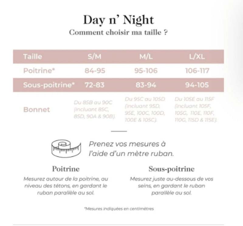 Brassière d'allaitement Day N' Night Bra 2.0 Mama Hangs guide
