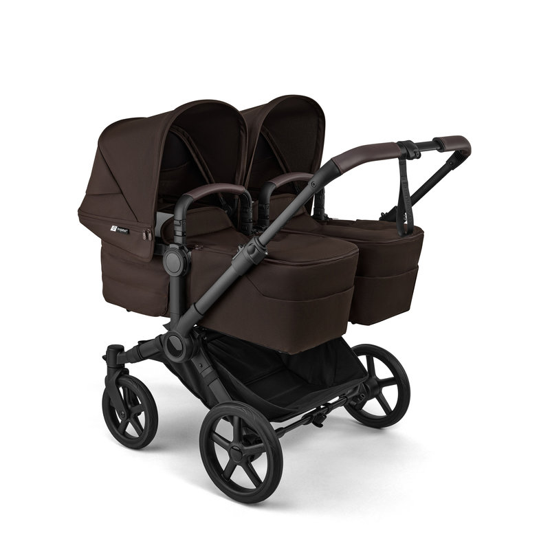 Habillage de nacelle complet pour Bugaboo Donkey 6 Twin Cocoa Brown Bugaboo poussette profil