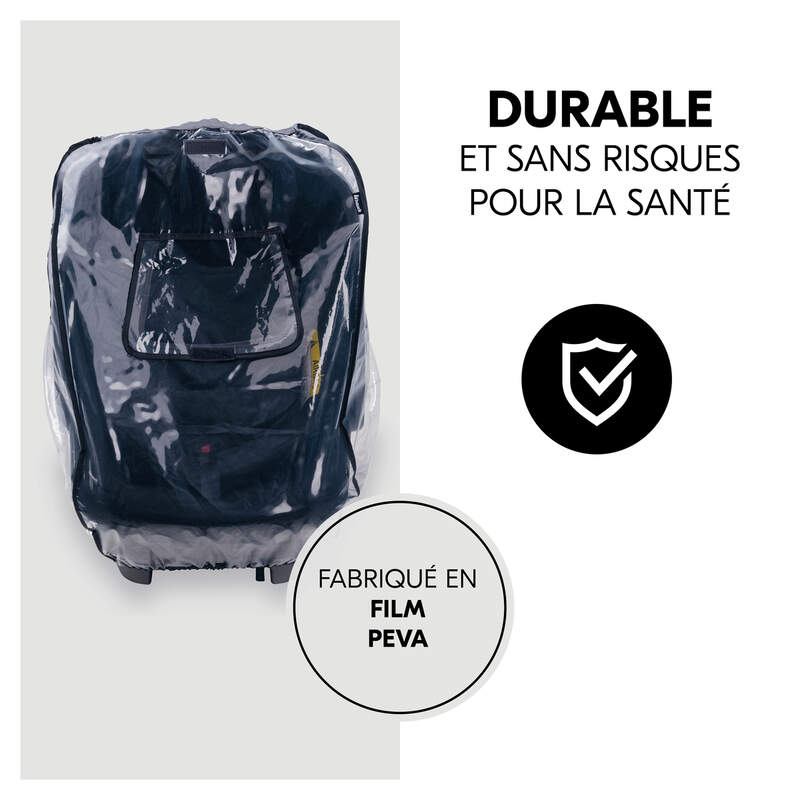 Habillage pluie universel pour cosy Hauck durable