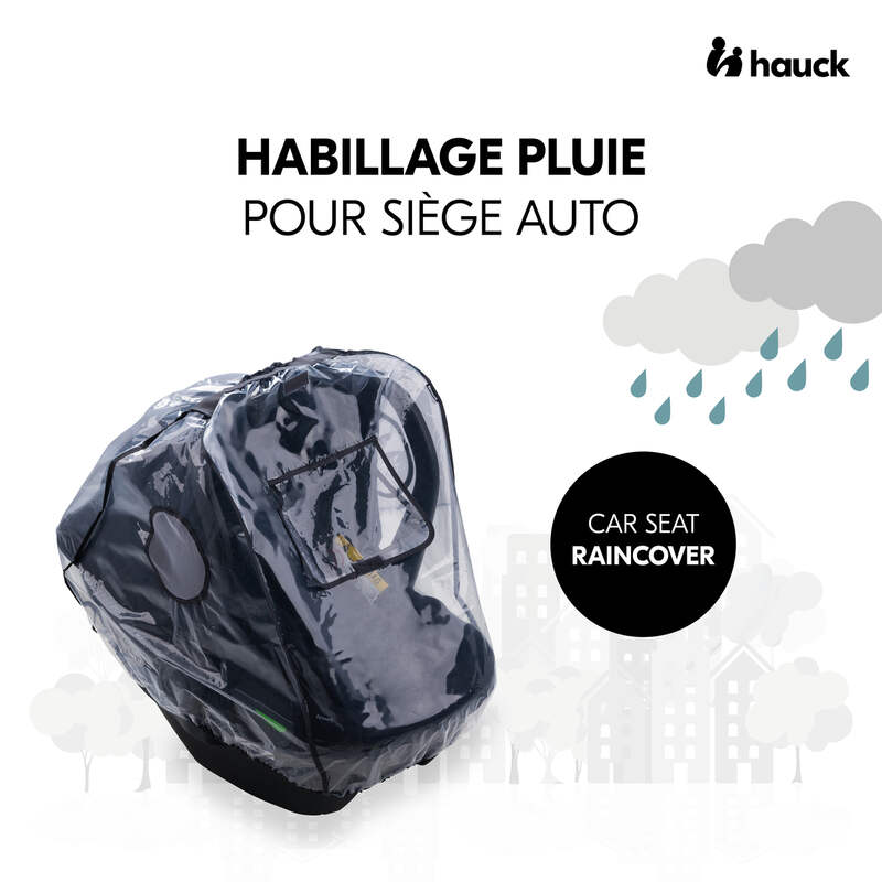 Habillage pluie universel pour cosy Hauck face