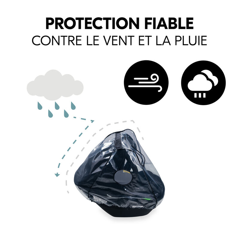 Habillage pluie universel pour cosy Hauck protection
