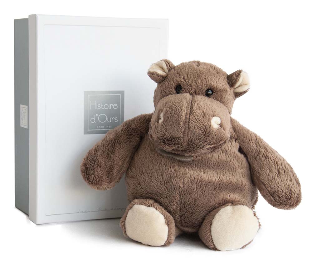   Télécharger les fichiers HO1058-Peluche Hippo 23 cm-boîte-Histoire d'ours-Bambinou