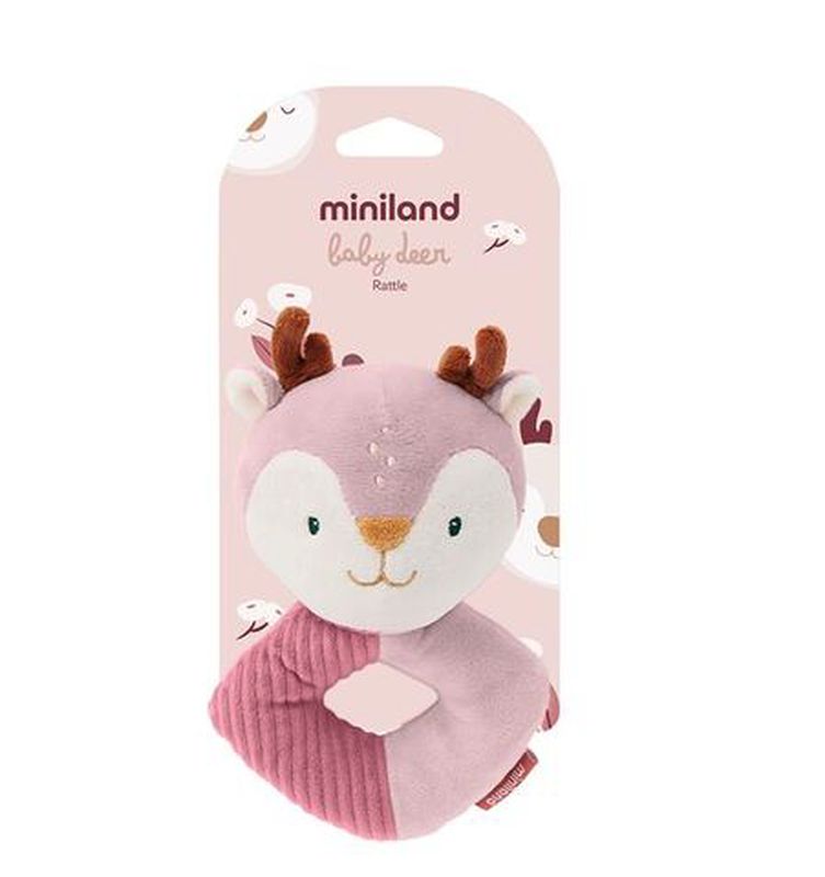 Hochet bébé cerf  Miniland produit