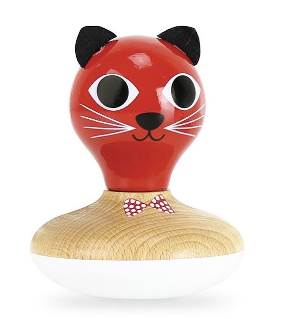 Hochet-Culbuto-Maracas Chat Ingela P. Arrhenius Vilac Produit