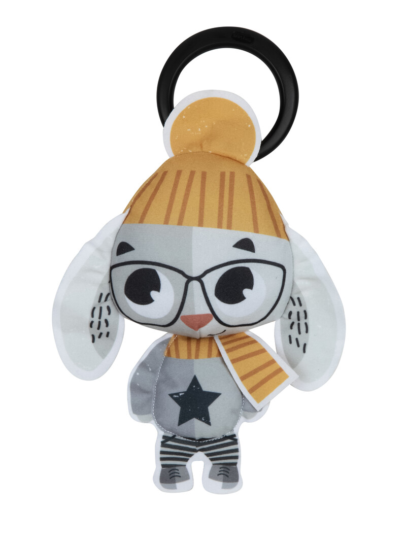 Hochet musical Lapin  - Tiny Rockers TINY LOVE face