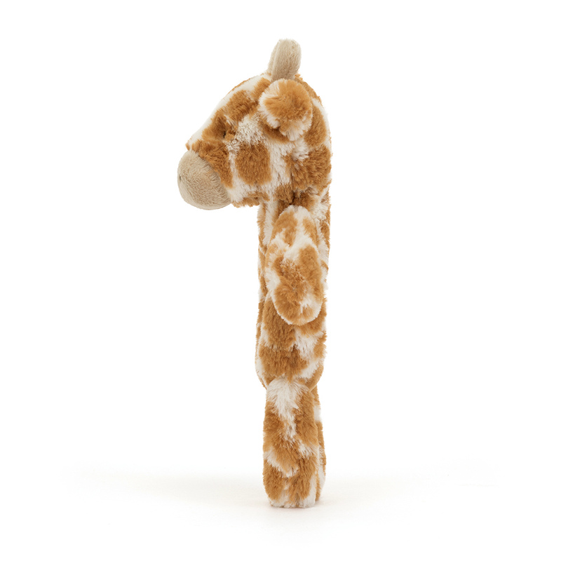 Hochet peluche Bashful Giraffe Jellycat Produit profil