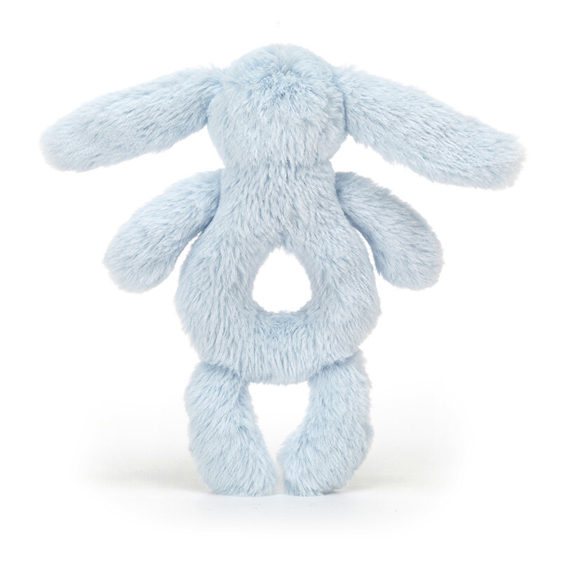 Hochet peluche lapin Bashful Jellycat Produit dos