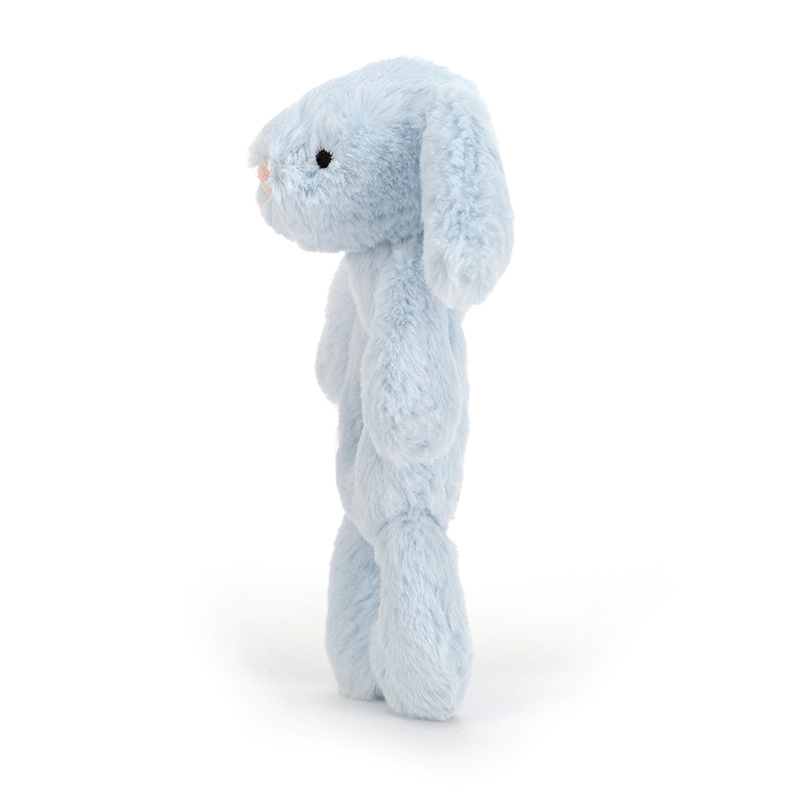 Hochet peluche lapin Bashful Jellycat Produit profil