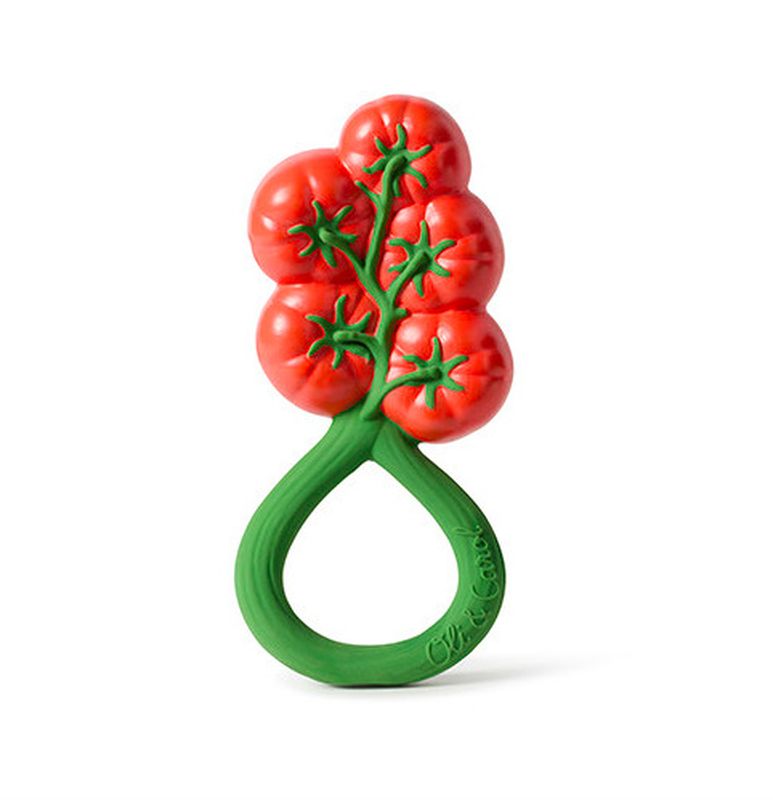 Hochet Tomate Oli & Carol produit