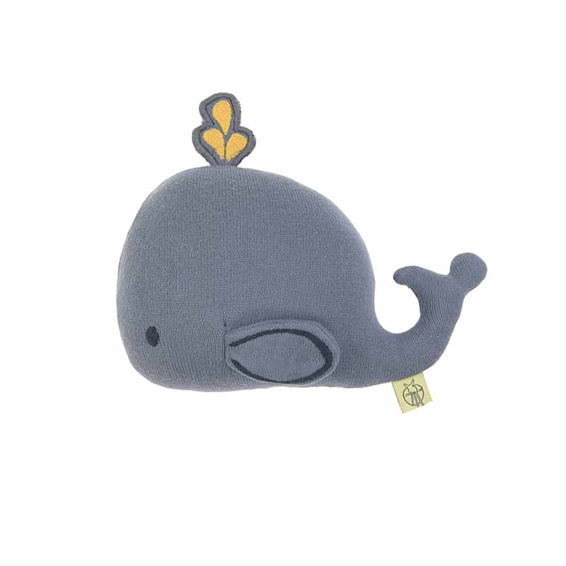 Hochet tricoté Little Water Baleine Lässig Profil