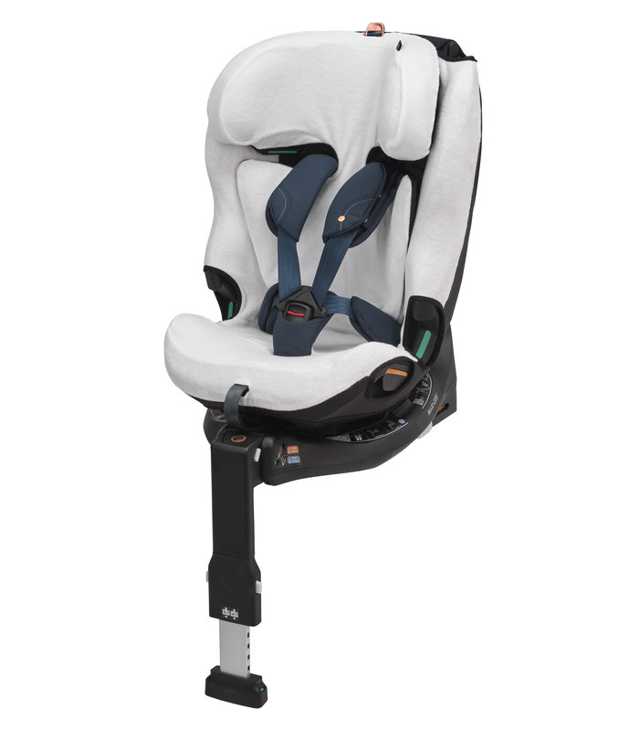Housse été Emerald 360 Pro natural white MAxi Cosi produit sur siège 