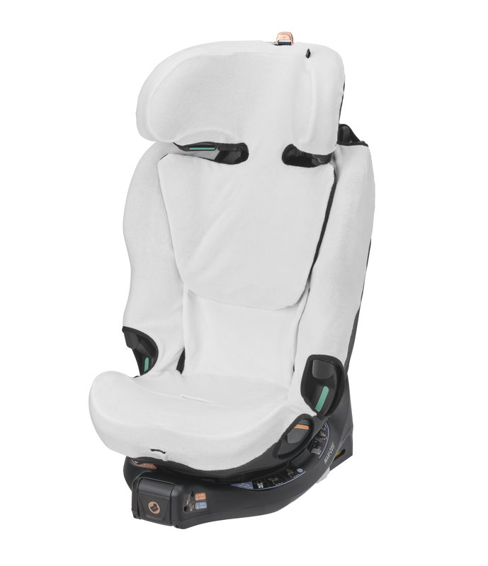 Housse été Emerald 360 Pro natural white MAxi Cosi produit sur siège 2