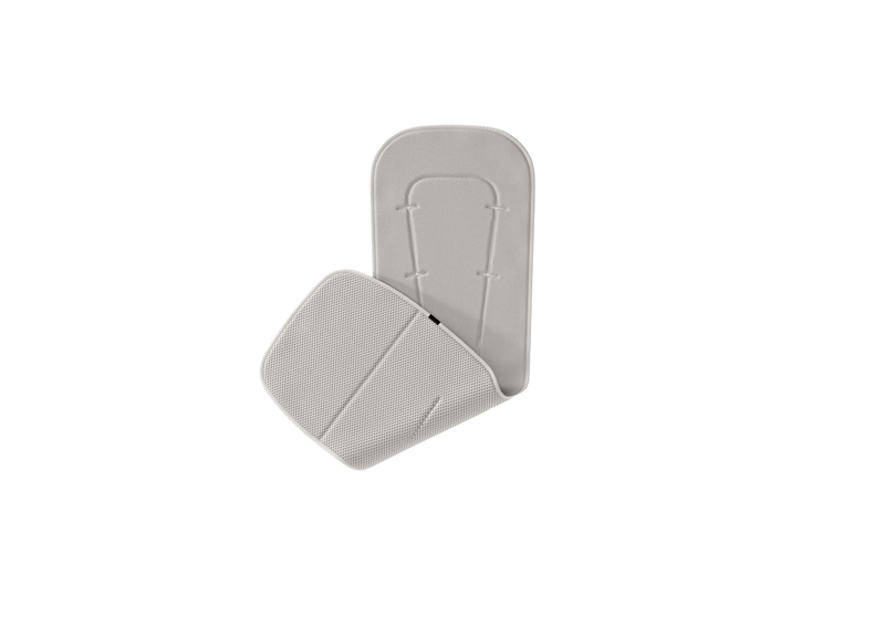 Housse été pour poussette Thule Soft Grey THULE face