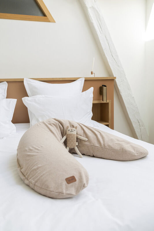 Housse Individuelle Big Flopsy Jersey De Coton Imprimé Argile Chiné Beaba lifestyle 2