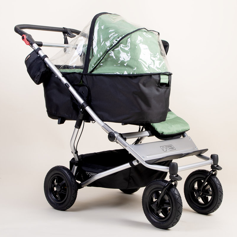 Housse de protection pluie Nacelle Carrycot Plus Duet V4 Mountain Buggy nacelle