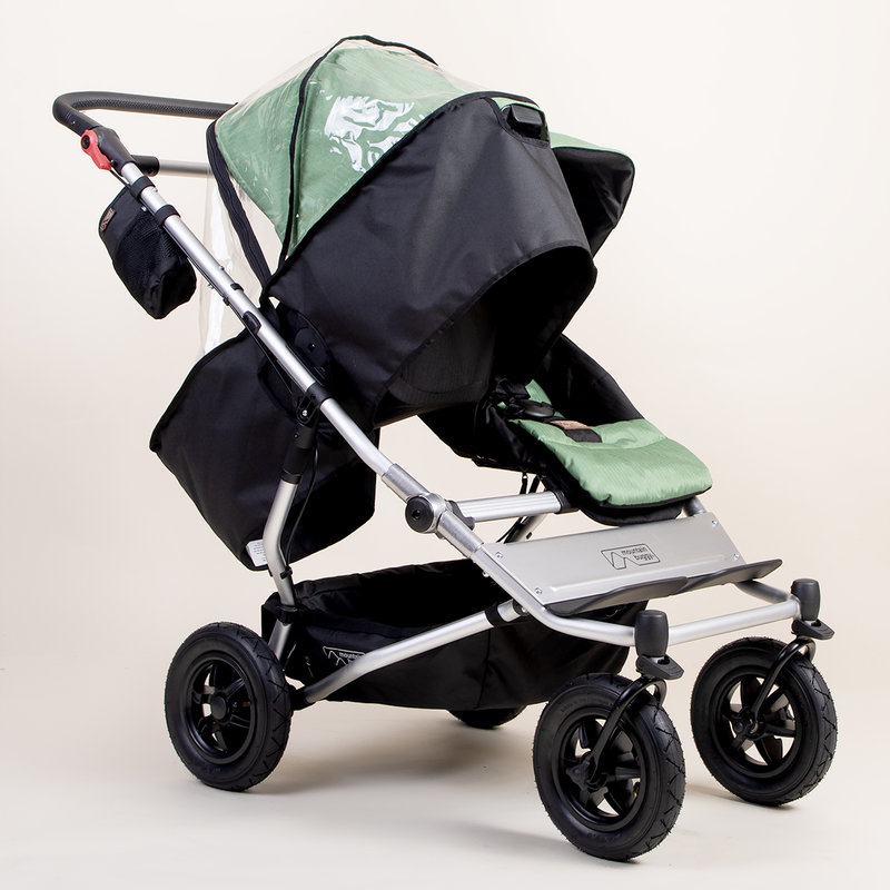 Housse de protection pluie Nacelle Carrycot Plus Duet V4 Mountain Buggy siege