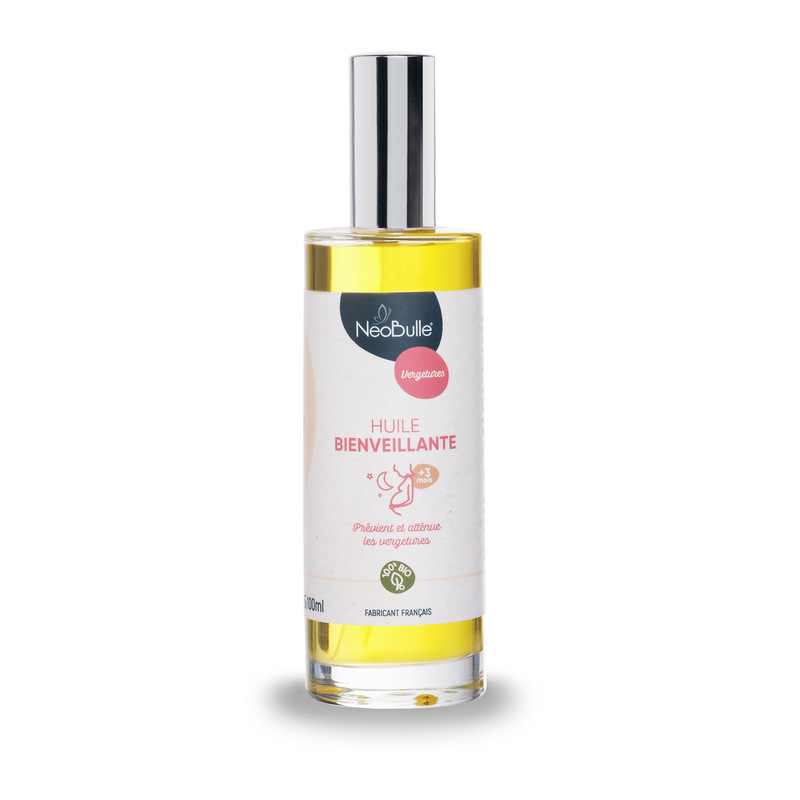 Huile Bienveillante anti-vergetures pour future Maman 100ml produit