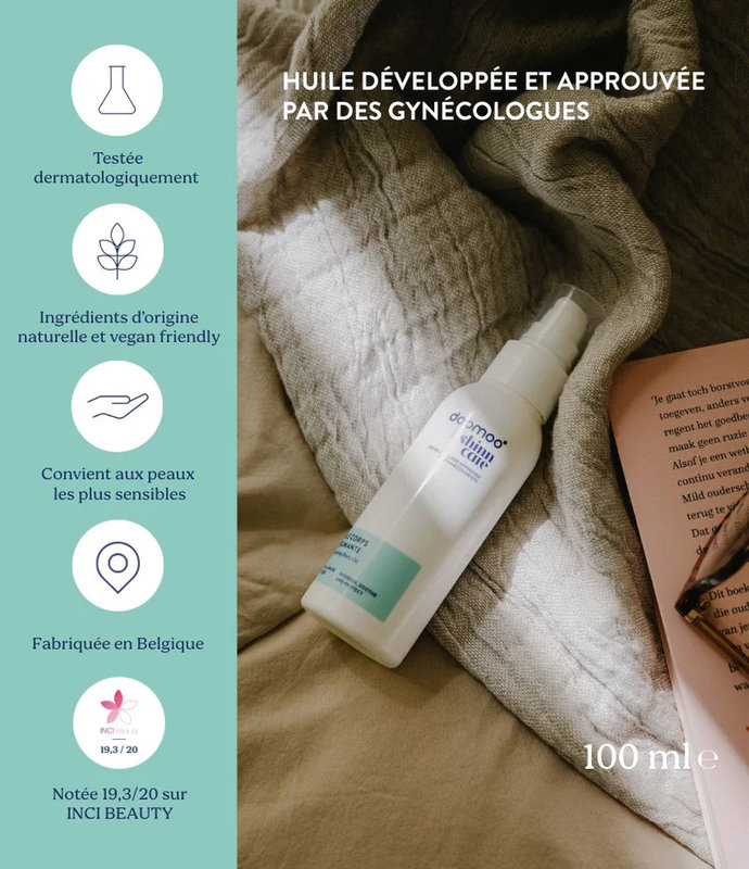 Huile Corps Sublimante Doomoo x ShinnCare 100 ml Babymoov infos 1