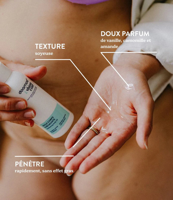 Huile Corps Sublimante Doomoo x ShinnCare 100 ml Babymoov infos 2