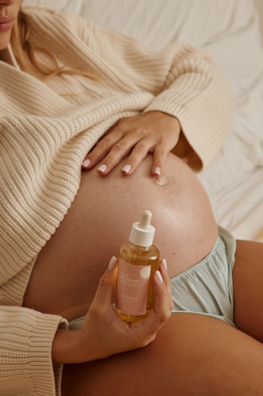 Huile Généreuse Grossesse et Post Partum 100 ml Minois Paris lifestyle 4