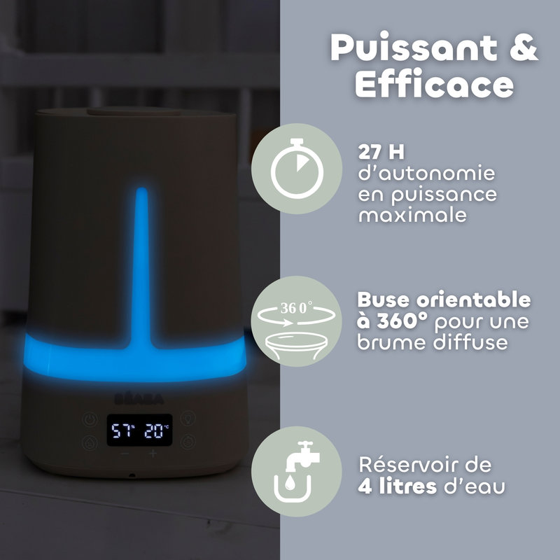 Humidificateur Zen Air Terre d'argile Beaba infos