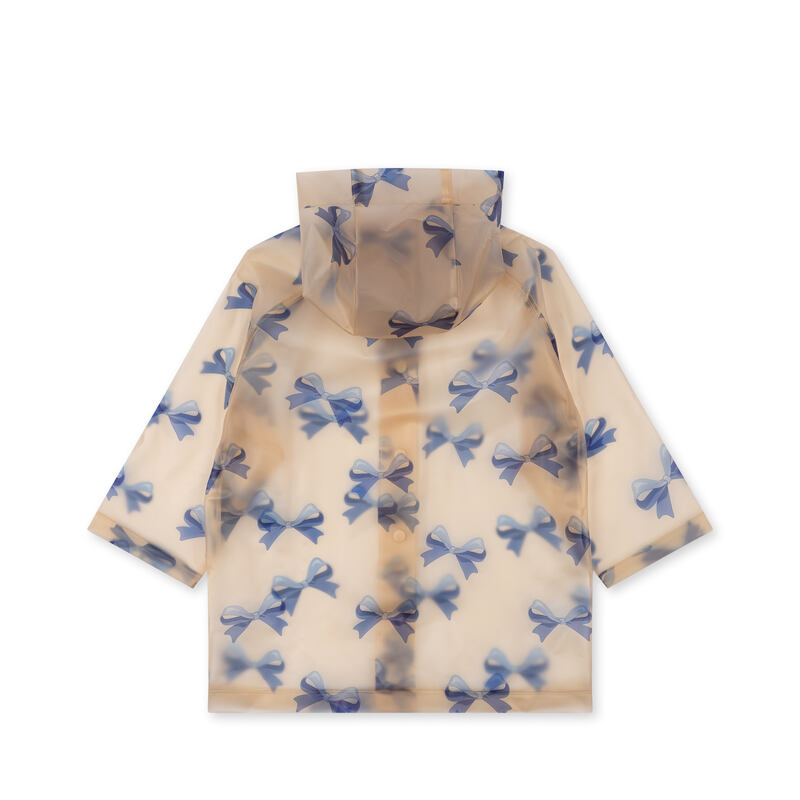 Imperméable Brume avec Noeuds Bleus Konges Slojd sans capuche