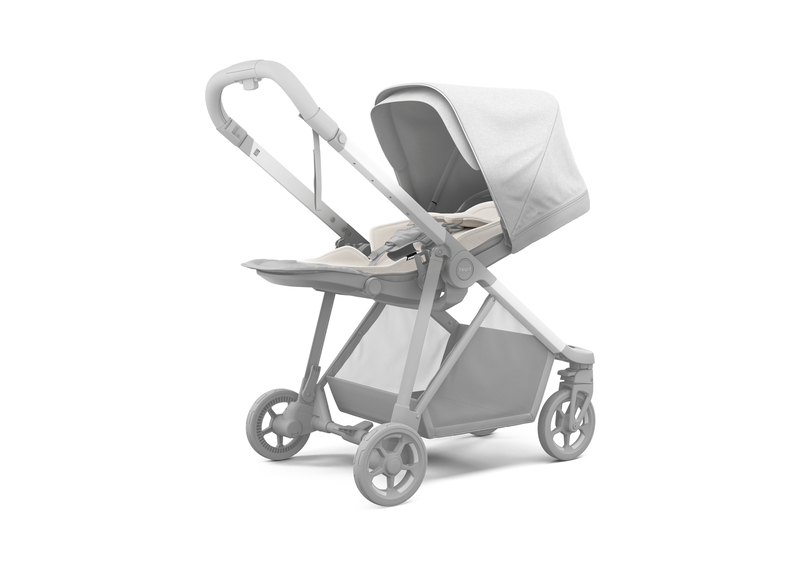 Insert nouveau-né pour pooussette Thule Soft Grey THULE assise allongé