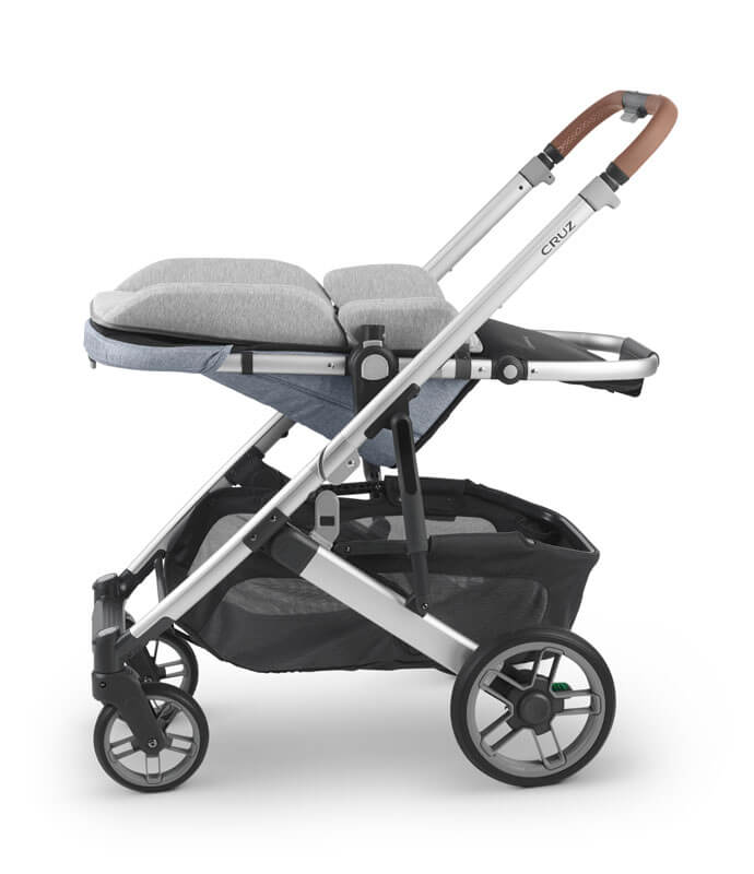 Insert nouveau nés pour poussettes Vista/Cruz Sable Uppababy profil