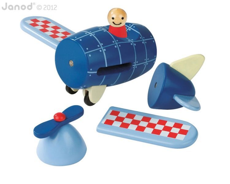 Kit magnétique avion Janod pièces
