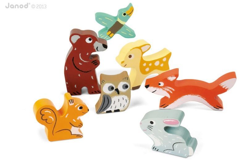 Puzzle en bois Chunky Forêt