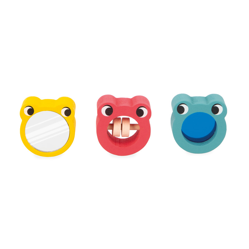Janod box 12 mois Janod grenouilles couleurs