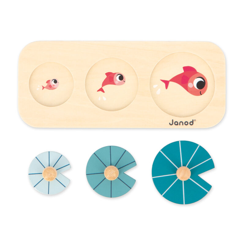 Janod box 12 mois Janod trois poissons